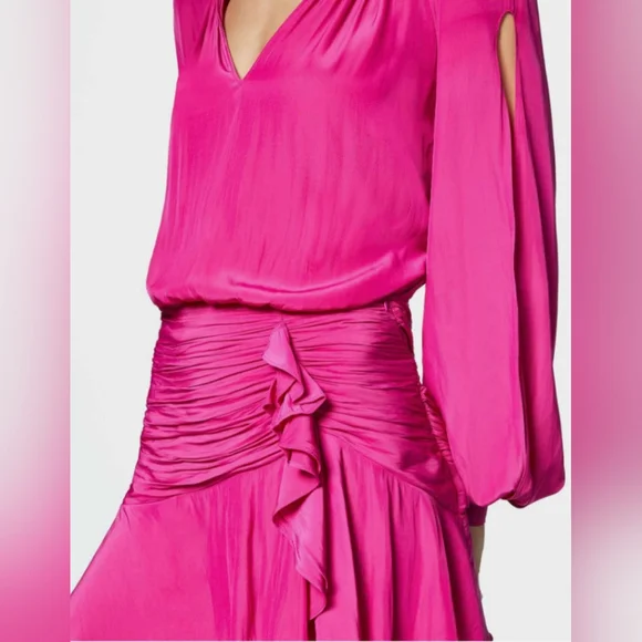 Ramy Brook - Becca Dress - Magenta Size 8